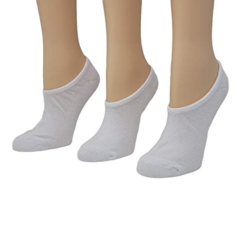 Converse Womens No Show Socks 3 Pack Half Cushion Ultra Low Made For Chucks Shoe Size 6-102