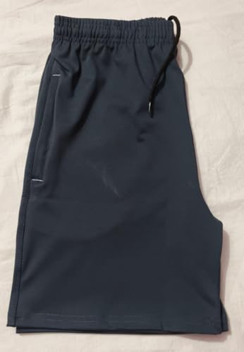 Image of Mens Dry Fit Lycra Stretchable Gym & Sports Shorts Breathable Quick-Dry Activewear for Running Training Yoga & Casual Wear Comfortable Athletic with Elastic Waistband