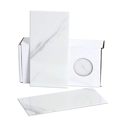 BeNice Peel and Stick Backsplash Tile Stickers Peel and Stick Tile,Subway Tile Peel and Stick Backsplash Kitchen Big Tiles for Bathroom Wall Peel and Stick Tiles 23Tiles Fishbelly White