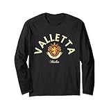 Valletta Malta Valleta Home マルタ ギフト 長袖Tシャツ