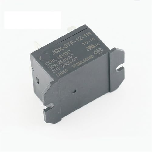 Relé JQX-37F-12-1H HF37F-012-1H de 12VDC ideal para la automatización de luces en caravanas