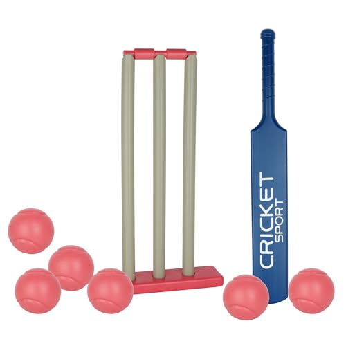 Sports d'équipe cricket croquet et hockey de jardin avec balles et accessoires de parc
