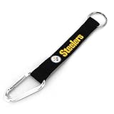 NFL Pittsburgh Steelers Carabiner Lanyard Keychain