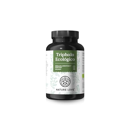 NATURE LOVE Triphala 500 mg 180 Cápsulas Ecológicas
