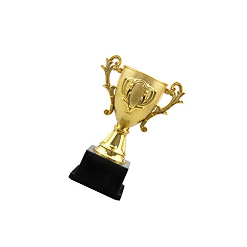 Wakauto Gold Plastic Trophies for Kids, Trophies and Awards for Kids Appreciation Reward Gift for Students, Employees or Teens 18cm