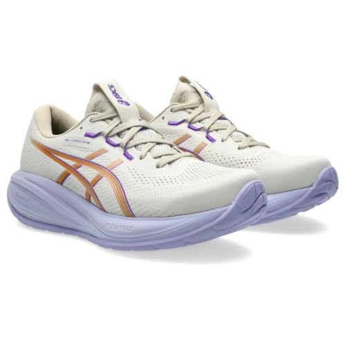Image of ASICS Women's Gel-Cumulus 28 Running Shoes, 8, Oatmeal /Fresh AIR