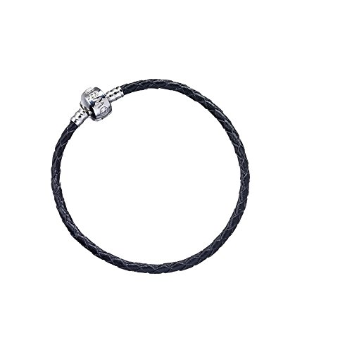 Bracciale nero in pelle 20 cm ufficiale di Harry Potter,