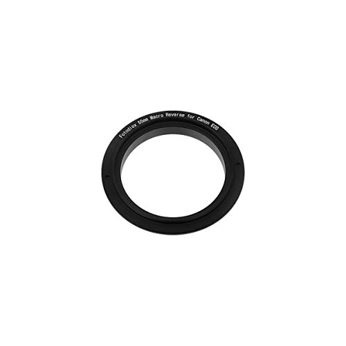 Image of Fotodiox 55mm Macro Reverse Mount Adapter, for Canon EOS 1D, 1DS, Mark II, III, IV, 1DC, 1DX, D30, D60, 10D, 20D, 20DA, 30D, 40D, 50D, 60D, 60DA, 5D, Mark II, Mark III, 7D, Rebel XT, XTi, XSi, T1, T1i