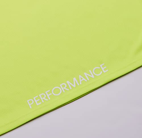 Image of Calvin Klein Girls Short Sleeve Performance T-Shirt, Crew-Neck Neckline & Logo Detailing