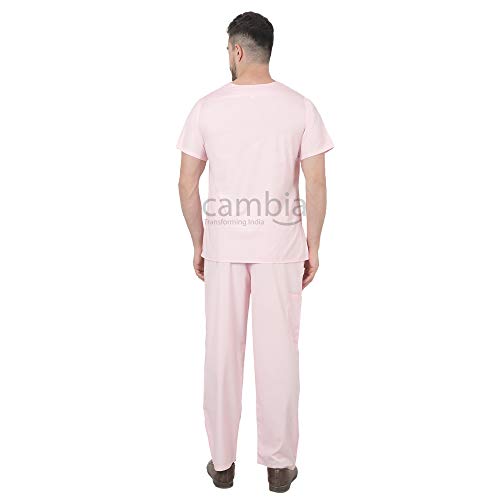 Image of Cambia Scrub Suits for Doctors Men /OT Dress Unisex (L, Pink)