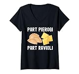 Photo Gallery donna gnocchi polacchi italiani divertenti mezzi pierogi mezzi ravioli maglietta con collo a v Photo Gallery donna gnocchi polacchi italiani divertenti mezzi pierogi mezzi ravioli maglietta con collo a v