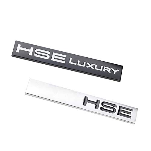per Land Rover Ranger Rover Sport HSE di Lusso SDV6 SDV8, Autoadesivo della Decalcomania del Metallo 3D Autoadesivo Logo Distintivo parafanghi Baule Laterale