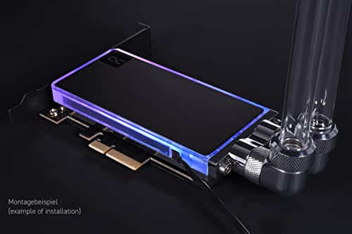 Image of Alphacool Core M.2 NVMe PCIe 4.0 Liquid Cooler (13079)