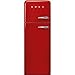 Produktbild Smeg FAB30LRD3 Kühl-Gefrierkombination, freistehend, Rot, 294 l, A+++, SN-T, 4 kg/24h, A+++, Neuzone, Rot