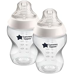 Tommy Type Biberones Tommee Tippee Closer to Nature Feeding Bottles Slow Flow 0m+, 2 each