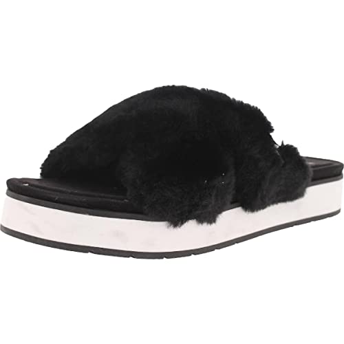 Koolaburra by UGG Women's Roubie Fuzz Slide Sandal #TOP23