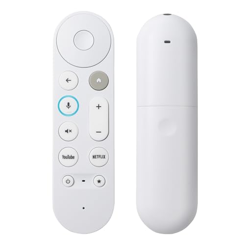 New Replacement Google TV Streamer 4K Voice Smart Remote Control, Voice Search Remote with Buzzer,...