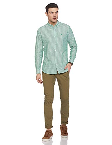 Image of United Colors of Benetton Men's Cotton Slim Fit Shirt