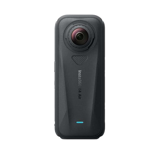 Image of Insta360 X4 Air - Lightweight 165g 8K 360 Camera, Invisible Selfie Stick Effect, Replaceable Lenses, Shoot First & Frame Later, Built-in Wind Guard, FlowState Stabilization, AI-Powered App
