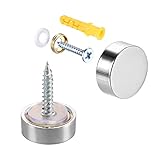 sourcing map 10 STK. Spiegelschrauben Zierschrauben Kappenverschlüsse Galvanisch 19mm/0,75