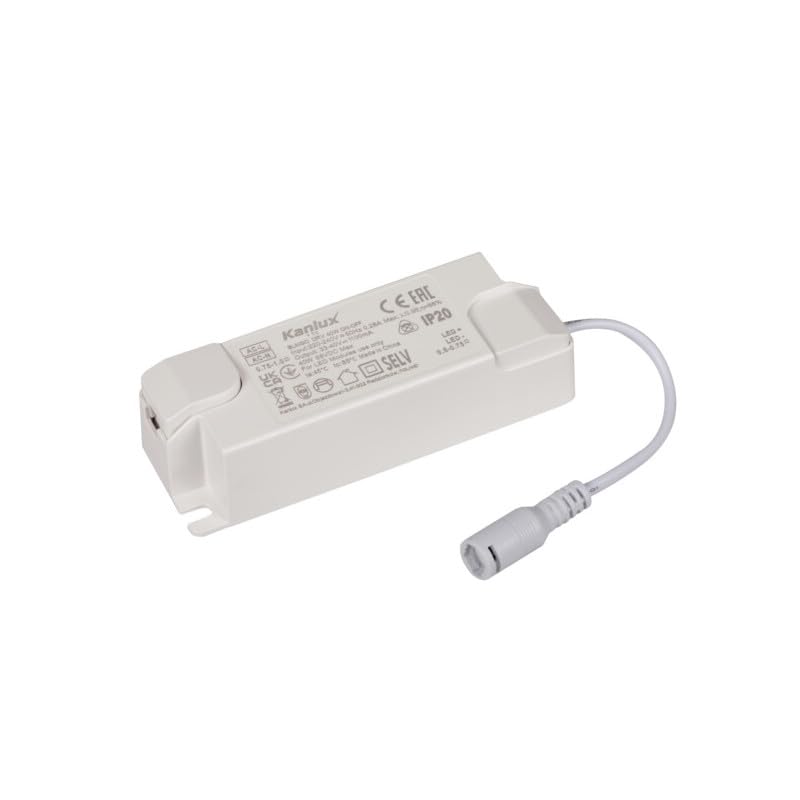 Kanlux Alimentation LED 40W – Blanc – Compacte – 220-240V – Sécurité Classe II