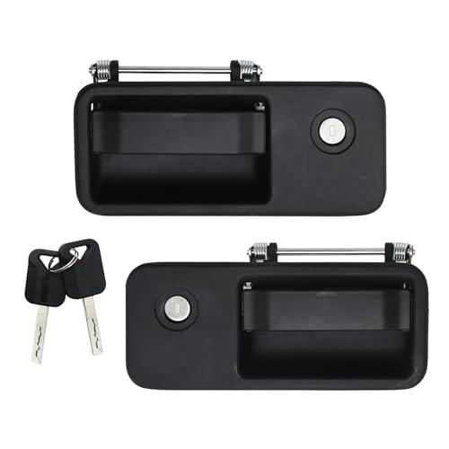 Hoypeyfiy 2Pcs Front Outside Exterior Door Handle with Keys RH-20398467 LH- 20398466 Replacement for Volvo VNL Truck