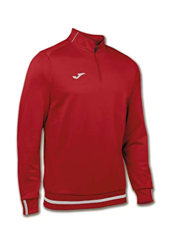 Joma - Sudadera campus ii 1/2 cremallera royal para hombre, Rojo - 600, XS