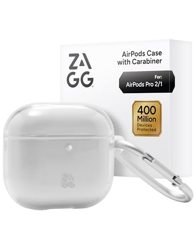 ZAGG Case with Carabiner for AirPods Pro 2/1 –...