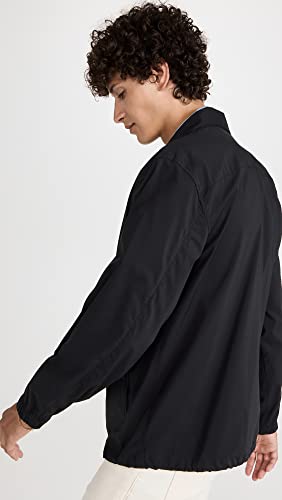 Theory Men's City Coach Jacket, Black, M #TOP3