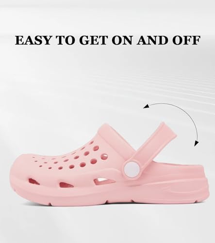 Image of Kids Girls Boys Clogs Garden Shoes Toddler Slip on Sandals Children Water Shower Beach Pool Slippers