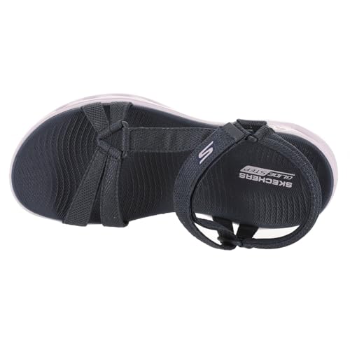 Skechers Women's Go Walk Glide-Step 2.0 Sandal Rowen Trainers, blue, 72