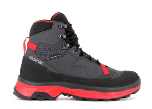 Alpina PERFORMANCE Men's Waterproof Boots with Microfiber Fiber Upper and Sympatex Bretahable Membrane | All Weather Grip - Slip Resistant | Lightweight | Made in Europe