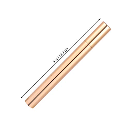 Minkissy 5 Stücke Leere Nagelöl Stift mit Pinsel Spitze Twist Stift Nagellack Stifte Applikatoren Wimpern Wachstum… – Bild 3