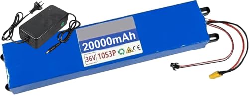Batterie lithium-ion 36V 20Ah XT60 étanche 10S3P pour motorisation vélo