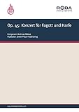  Op. 45: Konzert für Fagott und Harfe: sheet music (English Edition)