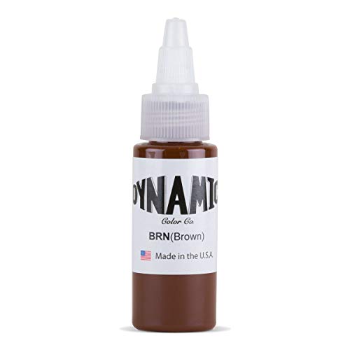 Bottle Dynamic Tattoo Ink Brown 1oz