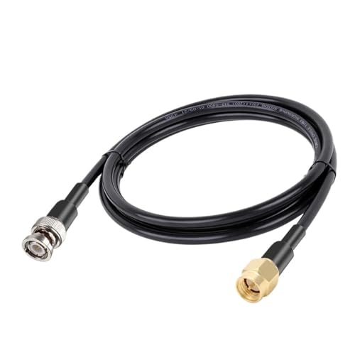 BNC �I�X - SMA �I�X ���X Ja-ck �M�� an*/tenna R*/F ���� L*/M*R240 �P�[�u���ᑹ����ݔg 50-4 �s�O�e�[�� �P�[�u��(SMA M to M,50CM)