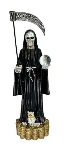 Santa Muerte Figura Decorativa 20 pulgadas Negro