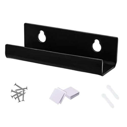 Generico Soporte de pared para discos - Soporte de disco para sala de juegos, oficina, estudio, sala de estar, guardería, pasillo, apartamento