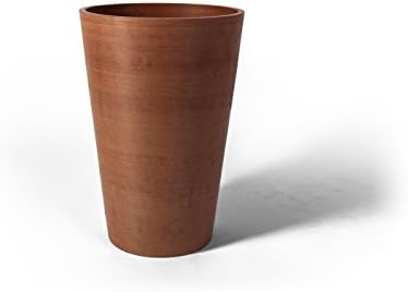 Algreen 16740 Valencia Planter 16.25" x 24"H, 16.25 by 23.75-Inch, Spun Terra Cotta