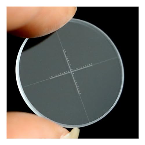 Microscope 943 DIV 0.05mm Microscope Micrometer Ocular Reticle Precise Optical Microscope Eyepiece(1PCS Diameter 20MM)