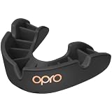 OPRO マウスガード ブロンズ | スポーツ用マウスピース｜MMA・ラグビー・空手/柔術/テコンドー/ボクシング対応｜歯科ラボ開発フィット｜イギリス製 正規品公式ストア （ブラック）