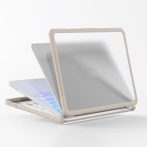Housse rigide MacBook Neo 13 premium kaki antichoc puce A18 Pro