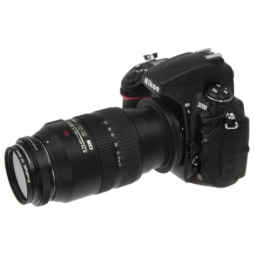 Image of Fotodiox RB2A 58mm Macro Reverse Ring Kit w / Nikon G & DX Lens Aperture Control, Lens Cap & 52mm UV Protector