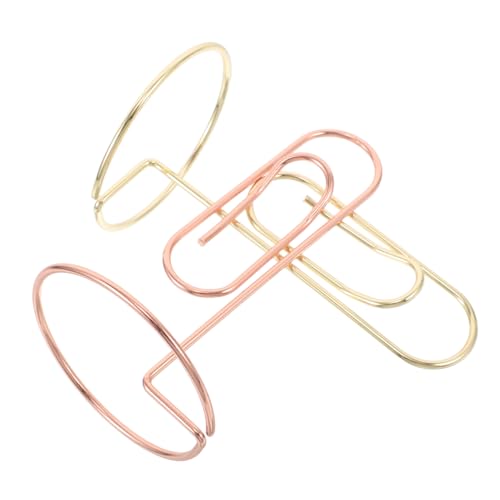 RORPOIR 2pcs Memo Holders Elegant Desk Card Holder for Photos Business Cards Sleek Design Organizer for School Office Accessory to Keep Your Workspace Tidy