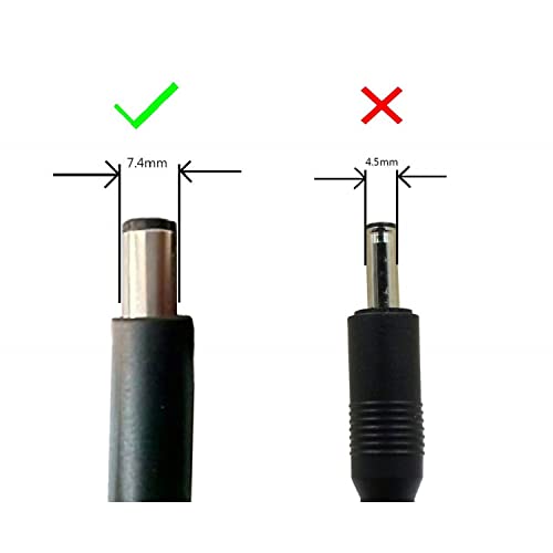 Image of Fugen Power Cable & Dell Original Genuine Adapter 65w 7.4 * 5.0mm for Inspiron: n5110 n7010 n5010 n4010 n7110 n5050 n4110 11-3135 11-3138 1120 13z-5323