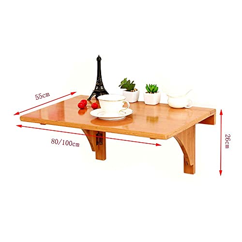 Bureau d'ordinateur pliable au mur et table de cuisine compacte - 3