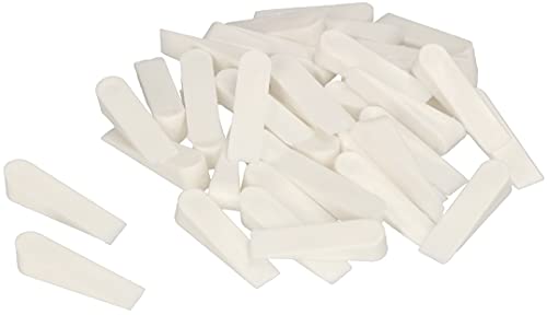 KOTARBAU® Cuñas para azulejos 8 x 32 mm 400 UNIDADES; cuñas grandes para sistemas de nivelación, espaciadores para baldosas, insertos reutilizables, piezas para colocar baldosas