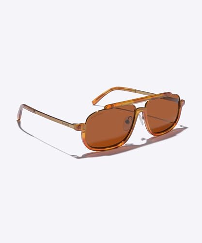 Image of Blackburn Polarized Aviator Sunglasses for Men & Women 2026 - Handmade Japanese Designer Frame, UV400 Protection