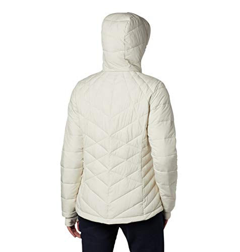 Image of Columbia Women's Omni-Heat Reflective Heavenly Hooded Hiking & Trekking Down Standard Length Jacket